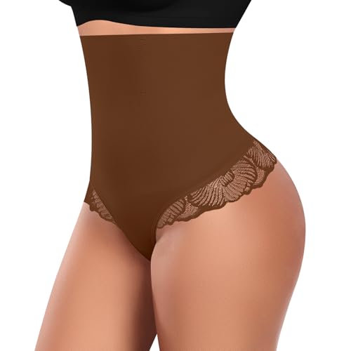 Image of Womens Thong Shapewear Mid to High Waisted Shaper Thong WN0017