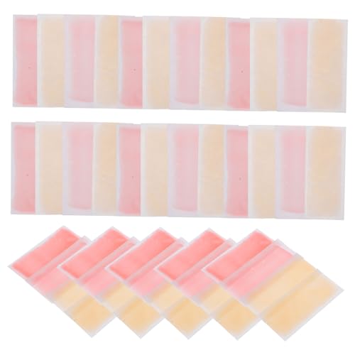 TOBBOMEY 40 Piezas Parches de Gel de Enfriamiento Portátiles para Fiebre Calmantes para Prácticos y Ligeros para Uso Interiores y Exteriores Color Aleatorio