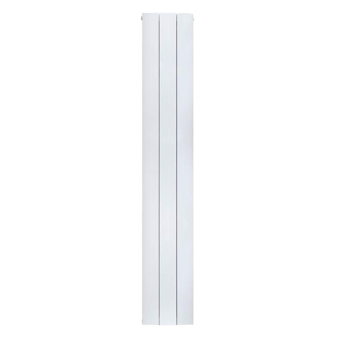 Adept Technology White Adept Kava - 1800 X 280Mm Aluminium Designer Radiator - Single Vertical Central Heating Radiator - Btus (Delta T50) 2874