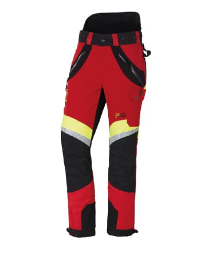 PSS Schnittschutzhose X-Treme Air Rot/Gelb Größe 26 untersetzt PSS Schnittschutzhose X-Treme Air Rot/Gelb Größe 26 untersetzt