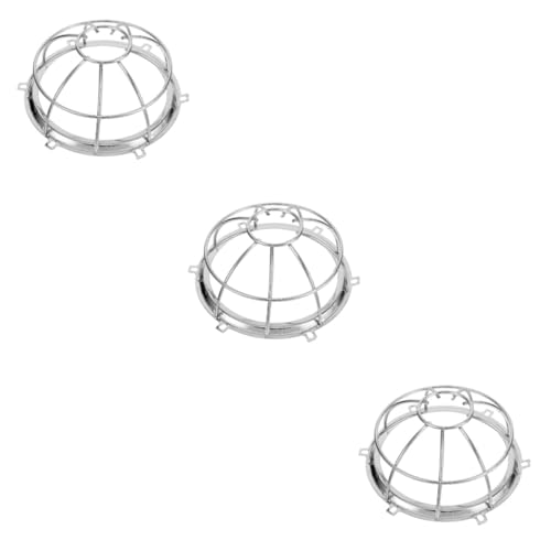 Hohopeti 3 Pezzi Protezione Antincendio Robusta in Metallo per Sensori Copertura Guard per di Rilevamento Installazione Facile per Uso Domestico e Industriale