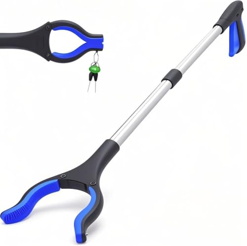 Reacher Grabber Pickup Tool, 36 Long Grabber Reacher Tool with Magnetic Tip, Trash Picker for Elderly Grab It Reaching Tool, Garbage Picker Upper.