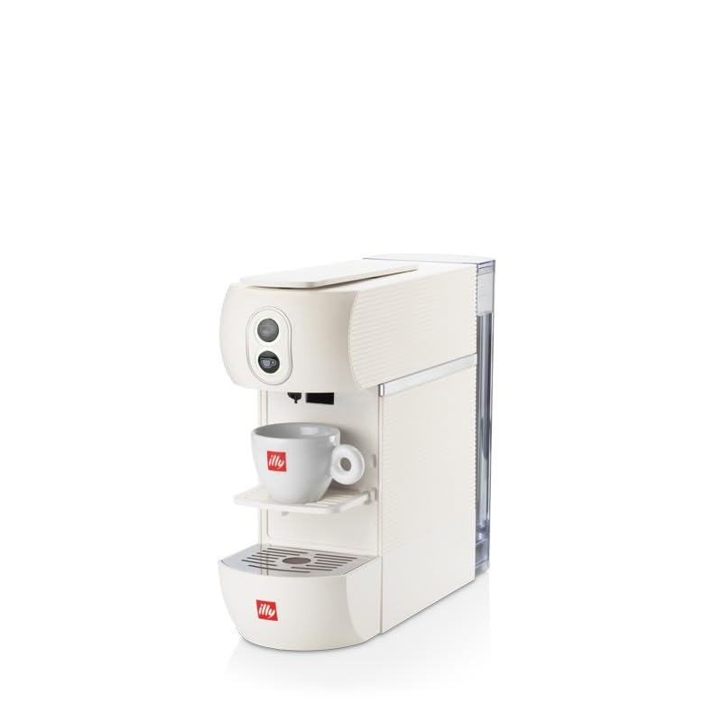 illy Nouvelle machine à café dosette ESE 44 mm Filtre papier 1000 ml, couleur blanche