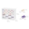 IRIS USA 44-Drawer Small Parts Organizer, Made in USA, Storage Drawers for Beads, Crafts, Building Bricks, Screws, Nuts, Bolts, Electronics, Hardware, Stackable Garage Storage Cabinet, White #2