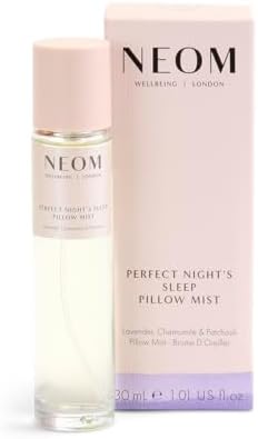 NEOM- Perfect Night's Sleep Pillow Mist Spray, 30ml | English Lavender, Chamomile & Patchouli| Scent to Sleep