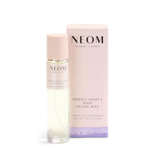 NEOM- Perfect Night's Sleep Pillow Mist Spray, 30ml | English Lavender, Chamomile & Patchouli| Scent to Sleep