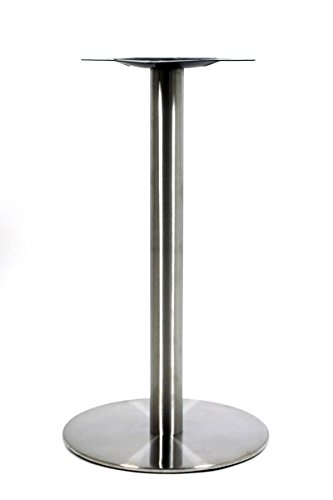 Soporte de mesa, soporte de mesa, marco de acero inoxidable, pie redondo, 72cm -Dortmund