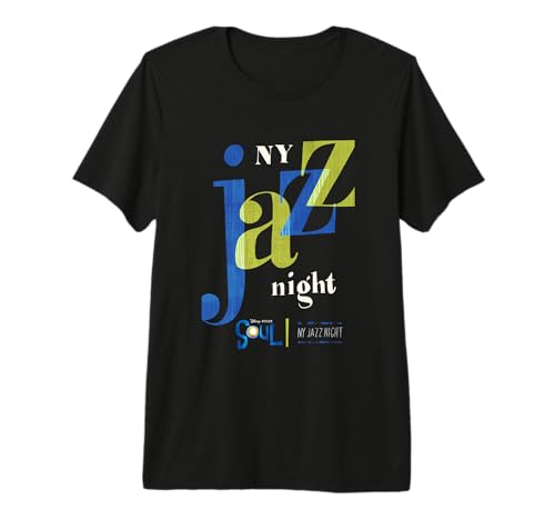 T-shirt Premium Soul NY Jazz Night à coupe ajustée et coton peigné
