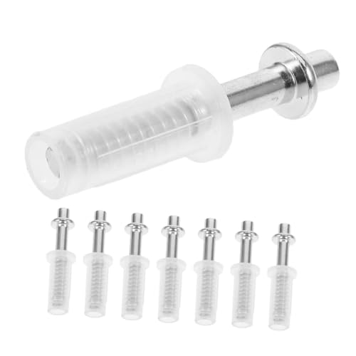 Kit de herrajes metálicos para puerta plegable de 8 piezas para clósets y puertas de ducha miniatura 1