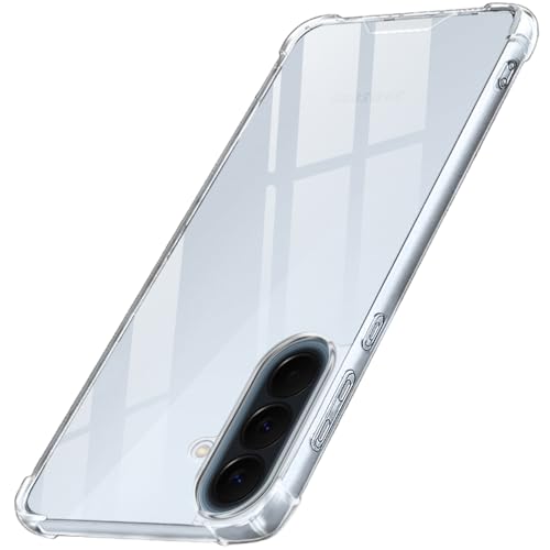 Image of TheGiftKart Back Cover for Samsung Galaxy A57 5G Case | Hybrid Crystal Clear ShockProof Design | Camera & Screen Protection | 360 Degree Protection Galaxy A57 Back Cover (PC & TPU, Transparent Bumper)