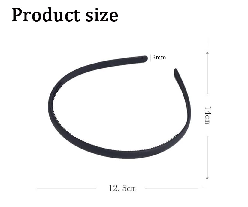 3 Bandeaux Cheveux En Plastique Avec Dents - Serre-Tête Fixation Solide - DIY, Danse Ou Quotidien