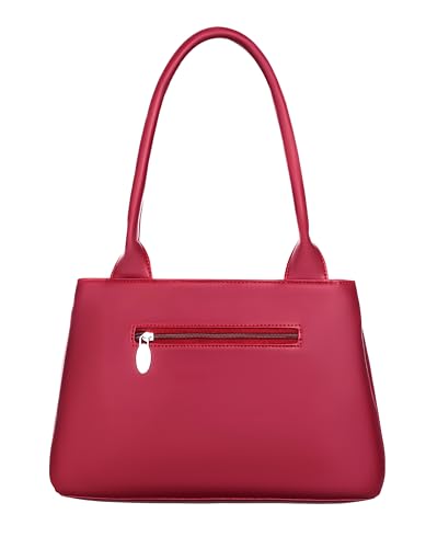 Image of Large Capacity Tote Bags For Womens Big Purses And Handbags Ladies Big Shoulder Bag (Marooon)