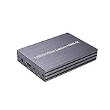 Leicht zu tragen: Geringer Stromverbrauch. Die Videoaufnahmekarte bietet hervorragende Leistung, hervorragende Kompatibilität, einfache Installation, kein zusätzliches Netzteil, Plug-and-Play und keinen Treiber.