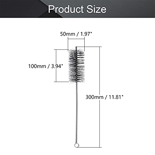 Image of Steel Wire Tube Brush, 2.0-inch Diameter 12-inch Length, 5pcs
