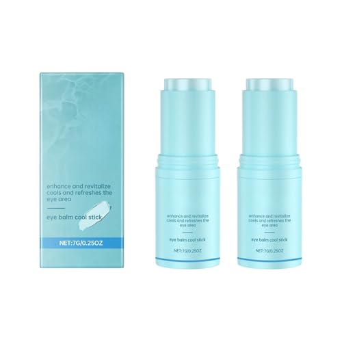 Bálsamo de cuidado de ojos con aceite mineral vaselina y cera de abejas – bálsamo calmante, aclarador para pieles sensibles (2 unidades)