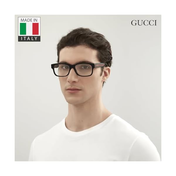 Gucci GG0343O Designer Fashion Eyeglasses Stylish Rectangular Frame Eyewear with Luxury eSHADES Kit - Embrace Sophistication and Elegance - Image 7