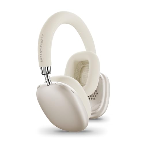 Energy Sistem Pineapple MAX Headphones – Auriculares Bluetooth (40 Horas de batería, Carga rápida, Almohadilla magnética remplazable, Multi Device Connection)