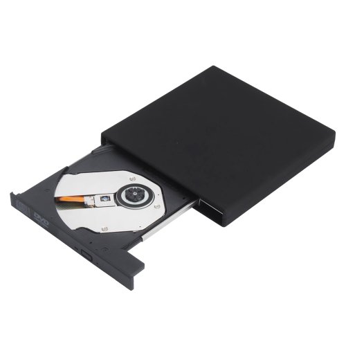 XKTTSUEERCRR USB 2.0 Slim External DVD-ROM CD-RW Combo Drive Burner Writer