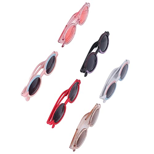 Óculos de sol coloridos para crianças óculos de sol redondos protetor solar para presentes