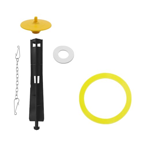 GP1229656 Canister Flush Valve Repair Kit Compatible with Kohler K-1188999 K-1188998 Single Flush Toilets (Includes Cap Center Guide Chain & Seals) for AquaPiston Systems