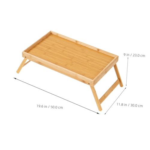 Table pliante portable ordinateur pour éviter les douleurs de dos - 4