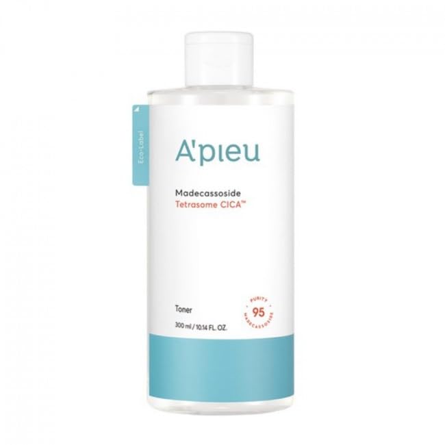 A'PIEU Hassas ve Yıpranmış Ciltler için Cica İçerikli Tonik A'PIEU Madecassoside Tetrasome Cica Toner