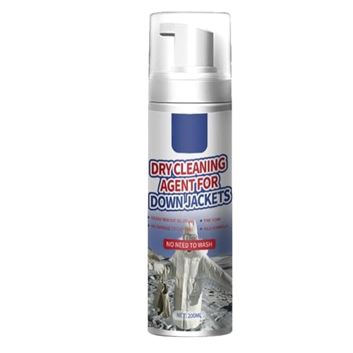 Dry Foam Cleaner For Clothes,Foam Dry Cleaning Agent,Clothes Dry Cleaning Agent,Dry Spot Remover For Clothes,Fabric Stain Removing Spray,200ml