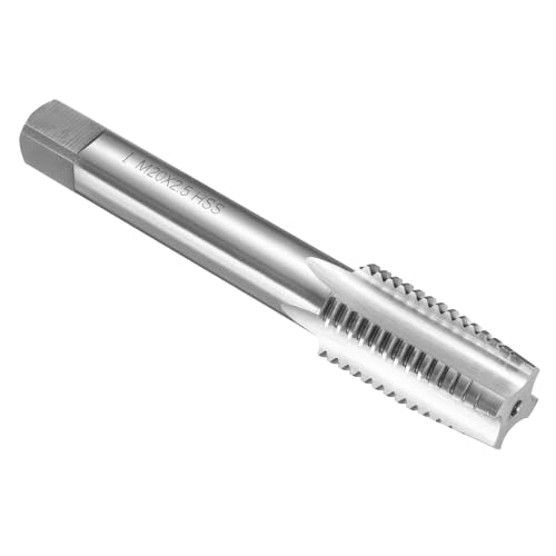 Taraud conique M20 x 2,5 H2 uxcell évite la casse lors du taraudage manuel en acier HSS6542