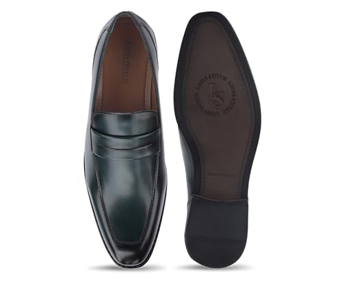 Image of LOUIS STITCH Formal Shoe for Men Shoes |Breathable Lining, Moccasins Style | Comfortable for Business, Casual, Parties (SX MC)