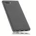 Produktbild mumbi Hülle kompatibel mit BlackBerry Key2 Handy Case Handyhülle, transparent schwarz
