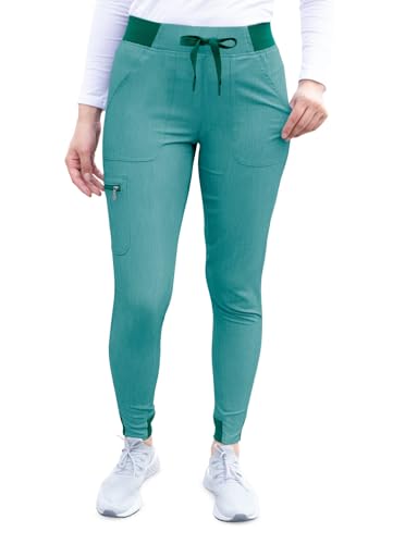 Adar Pro Scrubs for Women - Ultimate Yoga Jogger Scrub Pants