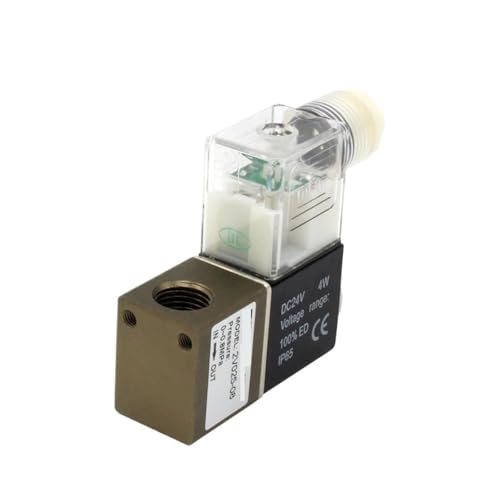 Válvula solenoide de aire 2V025-08NC AC110V de 2 posiciones para control neumático 5