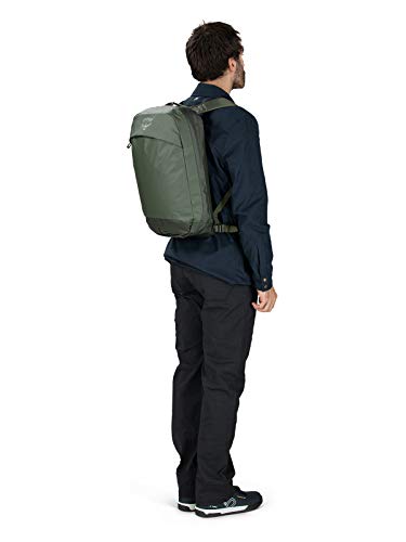 Osprey Transporter Panel Loader Laptop Backpack, Haybale Green, One Size
