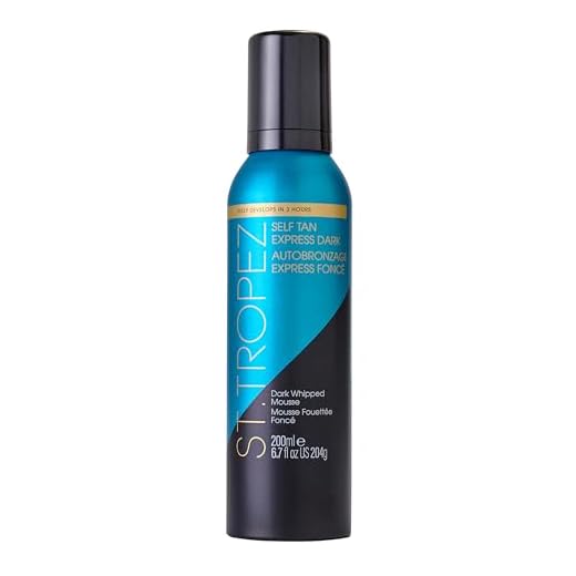 St.Tropez Hydrating Express Dark Whipped Mousse, Fully Develops in 3 Hours
