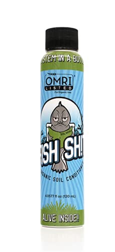 Fish Head Farms Organic Soil Conditioner 120 milliliters Organic Fertilizer for Yield and Flavor, Plant Fertilizer, Plant Nutrients, Garden Fertilizer