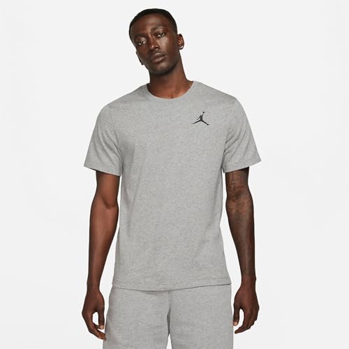 Nike Jumpman Emb T-Shirt Carbon Heather/Black M