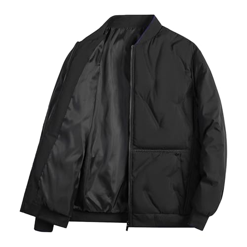Blouson bomber homme col montant pour un style décontracté