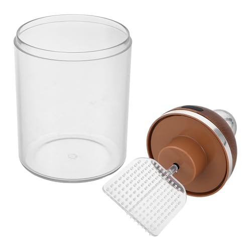 Mousseur à bulles imitation bois et appareil rechargeable pour soins visage haut de gamme