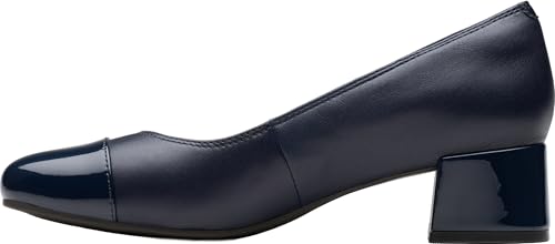 Clarks Clarks Womens Iridessa May Navy Leather7 Medium