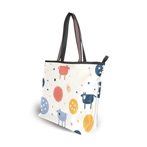 Image of Women Tote Bag, Large Shoulder Hobo Bags Casual Handbags Big Capacity Shopping Work Bag for Vacation, 5