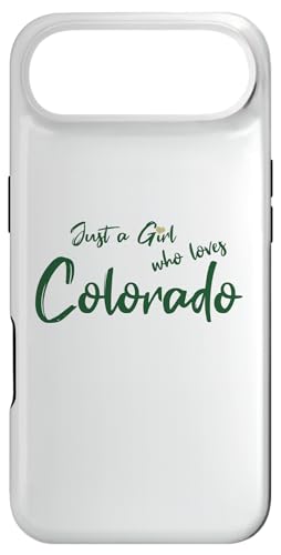 Cute Just a Girl who loves Colorado �X�}�z�P�[�X iPhone Air �p