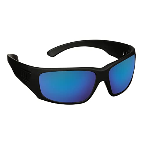 3M Maxim Elite 1000 Series, MXE1029SGAF-BLK, Black Frame Anti-Scratch Coating, Blue-Violet Mirror AS Lens