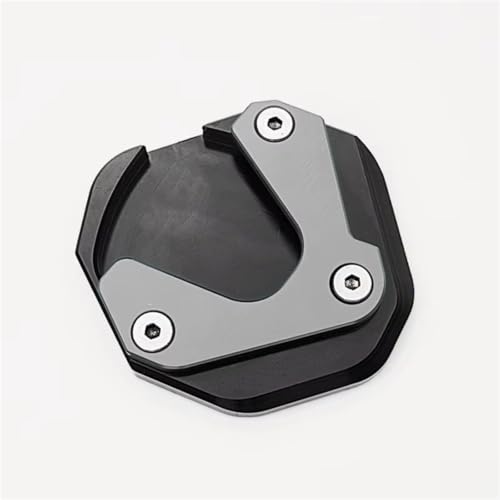Plaque béquille moto CB1000F stabilisateur sol meuble gris