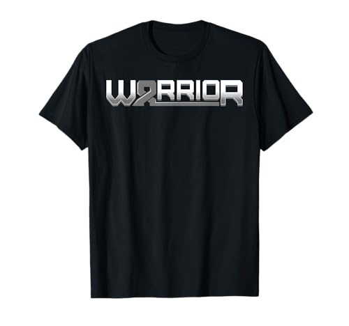 Parkinsons Warrior Degenerative Disorder Gray Demencia Regalo Camiseta