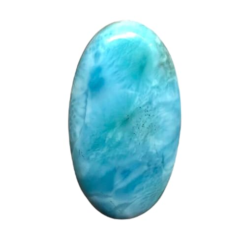 Bague en larimar à fabriquer avec ce cabochon ovale en vrac