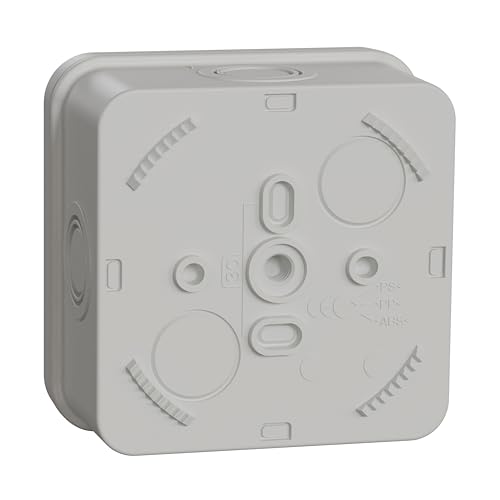 boite de dérivation - pré-défoncée - 80 x 80 x 45 mm - schneider electric enn05084