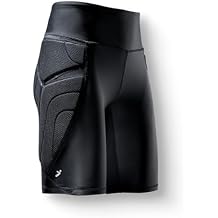 Storelli Womens BodyShield GK Sliders, Performance Soccer Shorts, UV Resistant, Impact Protection, Sweat-Wicking