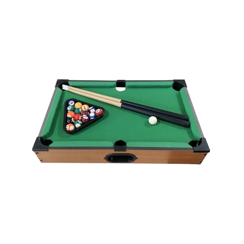 Kinaxixi Mini Pool Table Wooden Billiards Tabletop Board Game for Family Night Party Time Gift for Cat Lovers
