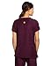 WonderWink Women's Scrubs Four Way Stretch Sporty V-Neck Top, Wine, Large