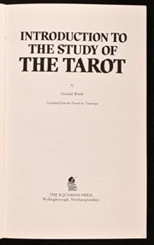 Paperback Introduction to the Study of the Tarot Book